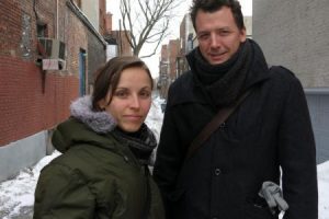 Svetla Turnin and Ezra Winton of Cinema Politica (CP)