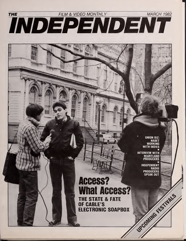 Independent Film and Video Monthly, Volume 5 Cover