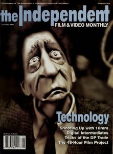 Independent Film and Video Monthly, Volume 27 Cover