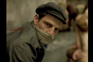 A concentration camp prisoner in "Son of Saul"