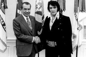 President Nixon and Elvis Presley