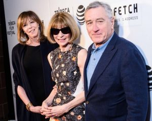 Jane Rosenthal, Anna Wintour and Robert DeNiro at the 15th Annual Tribeca Film Festival