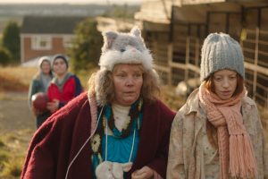 Lyn (Joanna Scanlon) and Iona (Lily Newmark) struggle to fit in during Pin Cushion.
