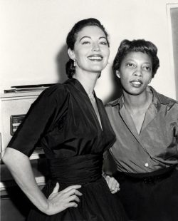 Ava Gardner and Mearene Jordan