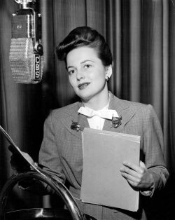 Olivia de Havilland during an interview