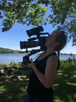 Slagle filming in Pennsylvania