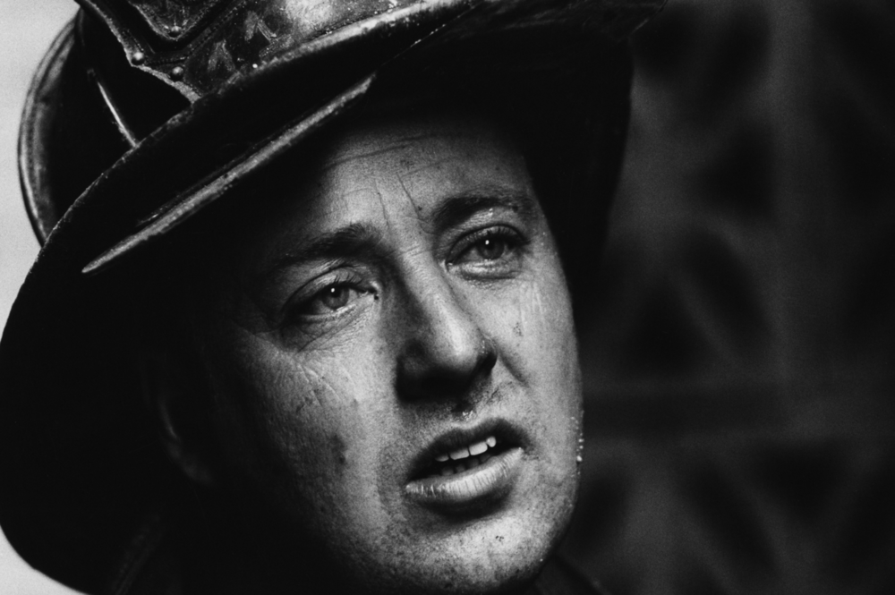 NYC firefighter (photo by Jill Freedman)