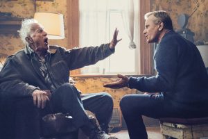 A scene from the film Falling with Lance Henriksen and Viggo Mortensen