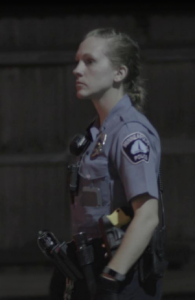 White policewoman 