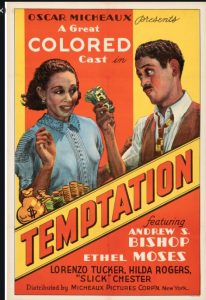 Movie poster for "Temptation"