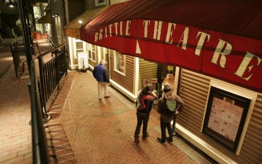 outside of Brattle Theatre