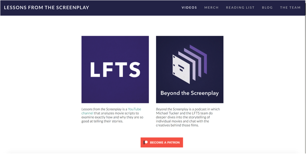 LFTS also has a stand-alone website.