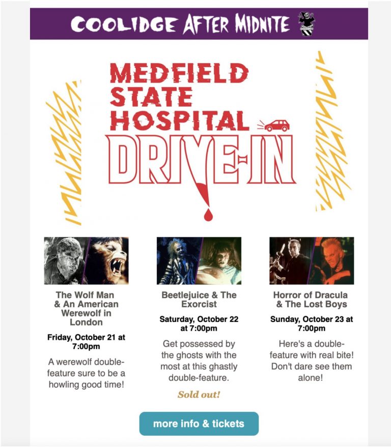 Abandoned Asylum in Medfield Turns Into Halloween Drive-In Theater