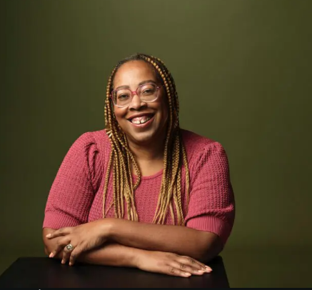 Portrait of Angela Tucker.
