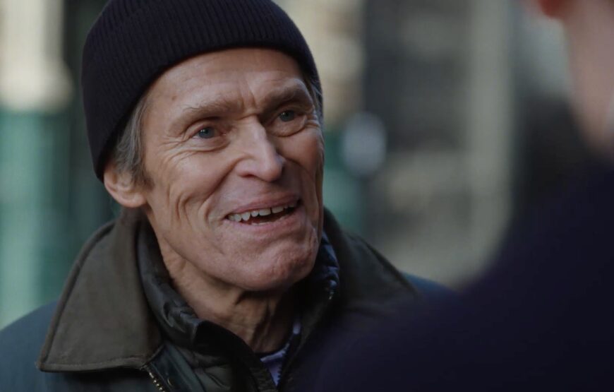 Head shot of Willem Dafoe.
